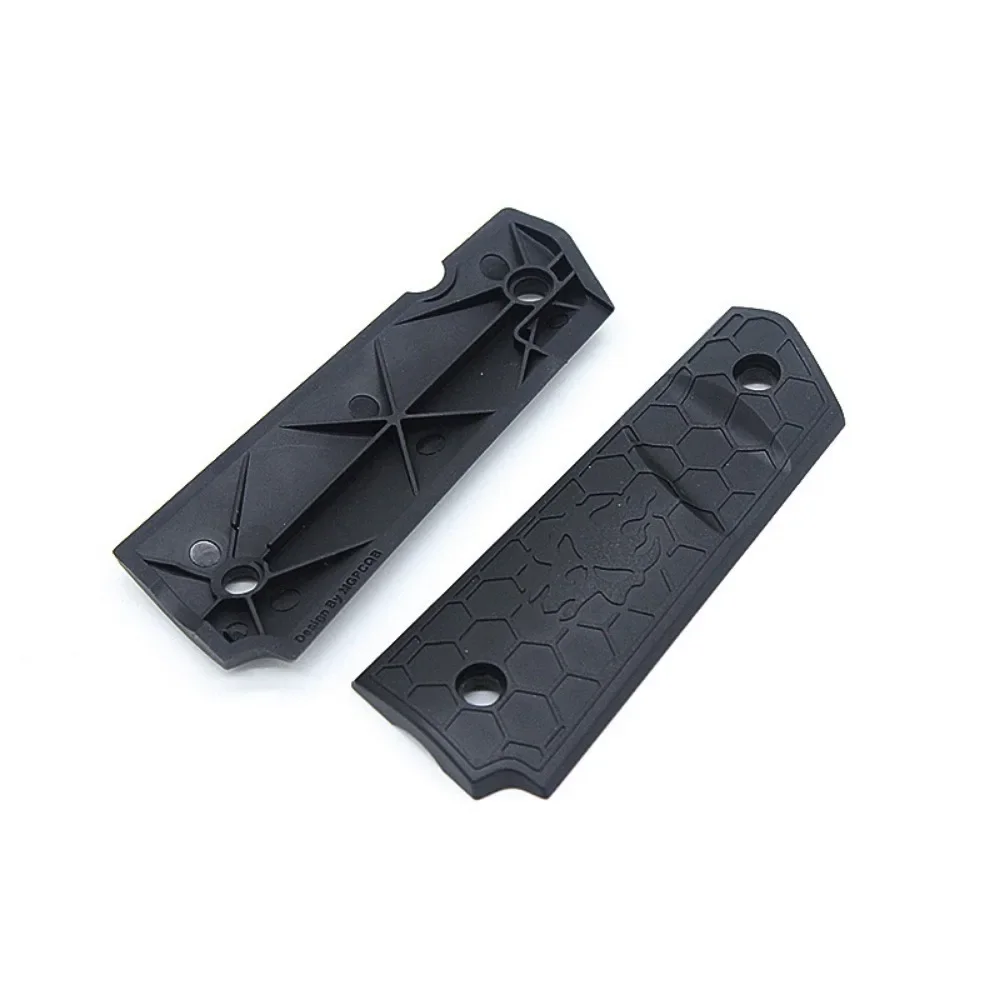 Parche de empuñaduras de la serie 1911, cubierta antideslizante de nailon, reemplazo de escalas de losas de mango para accesorios de mango de modelo - imagen 5