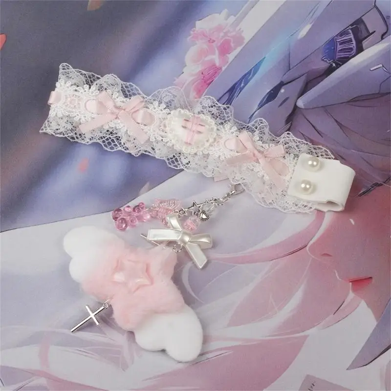 Cinta teclado encaje con correa para teclado adhesivo con botón Adhesivo con correa para botón para facilitar - imagen 4