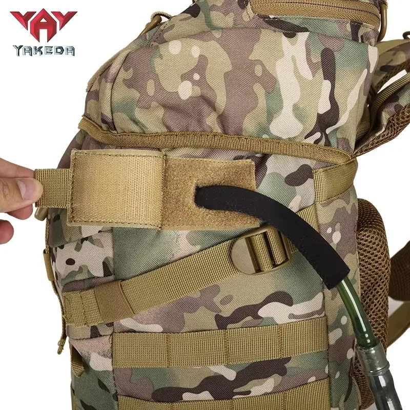 YAKEDA bolsa de Montañismo para acampar al aire libre, mochila multifuncional de gran capacidad, bolsa táctica de entrenamiento de viaje y senderismo - imagen 5