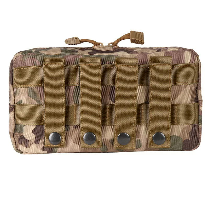 Chaleco táctico al aire libre, bolsa Rectangular, bolsa colgante de cintura MOLLE, bolsa de almacenamiento de herramientas EDC - imagen 3