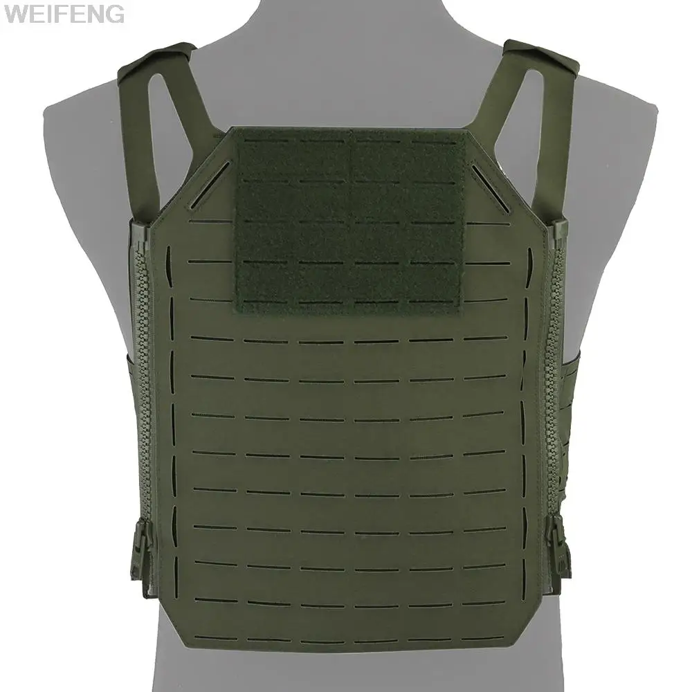 Portador de placa táctica, chaleco de caza, protector, ajustable, Molle, liberación rápida, accesorios militares al aire libre - imagen 4