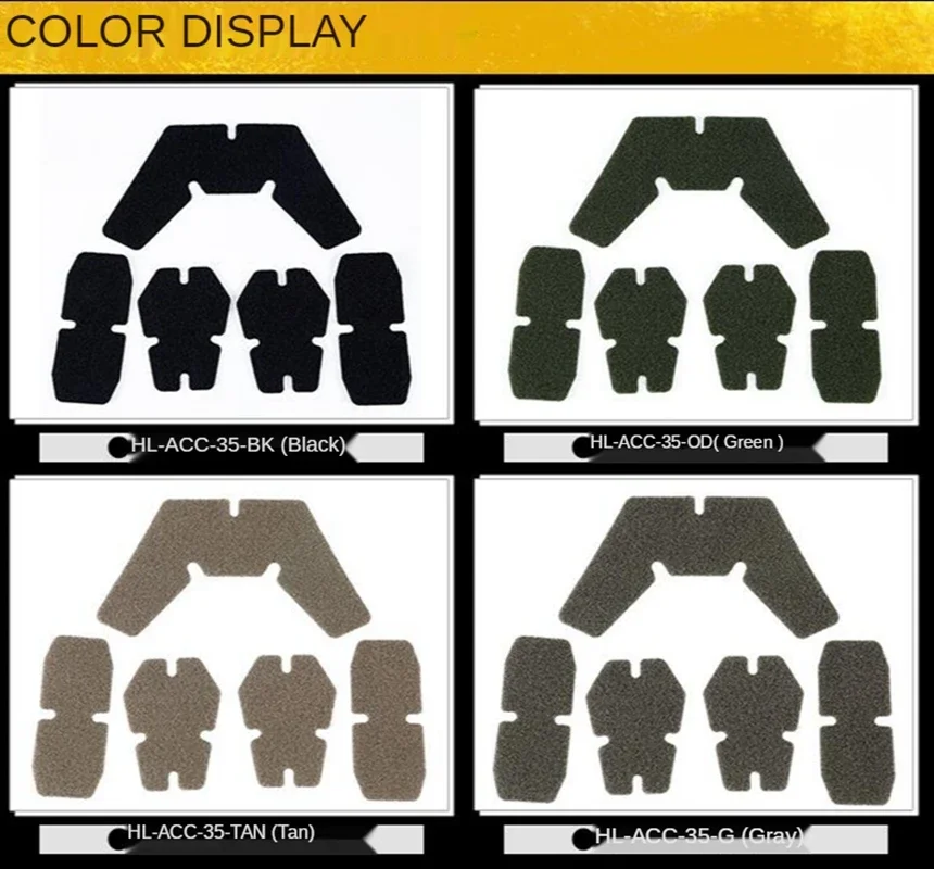 5 unids/set parches para casco hebilla mágica sujetador para casco táctico accesorios adhesivos parche de sistema Molle de WST-AF - imagen 2