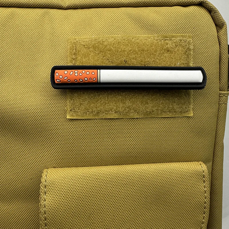 Parche de mochila de ropa táctica de PVC personalizado y creativo, gancho y bucle de cigarrillo, paquete de insignia, pegatina, sello de moral - imagen 3