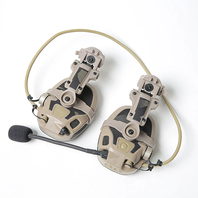 Auriculares tácticos, accesorios opcionales, enchufe antipolvo AMP, piezas modificadas, conexión de casco, módulo adaptador de puente/pegatina/soporte - imagen 5