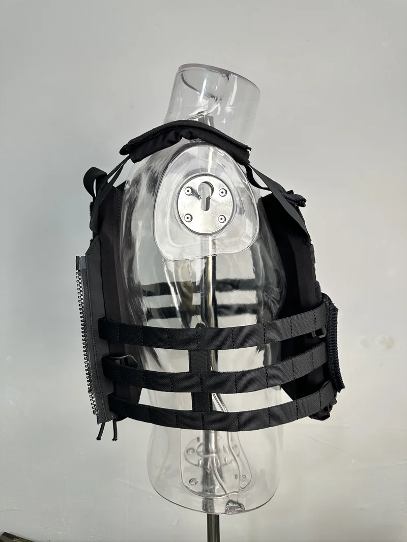 Chaleco JPC2.0 para deportes al aire libre negro + panel lateral MOLLE - imagen 5