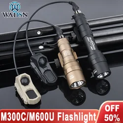WADSN Linterna táctica SF M300C/M600U - 510/800 lúmenes LED AXON