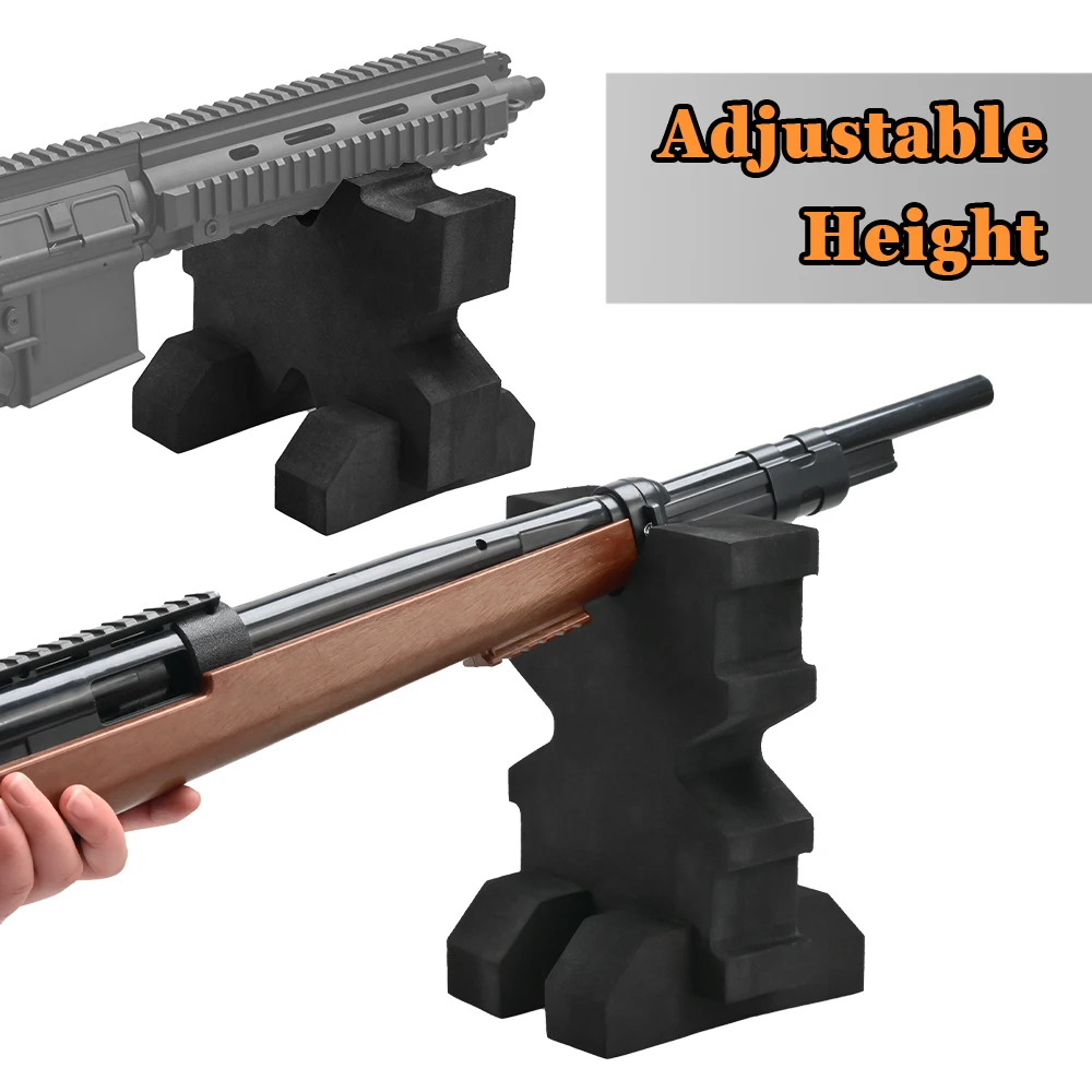Soporte de tiro de espuma EVA, banco X-Block, soporte para Rifle, banco de tiro con Base, estante para Rifle, escopeta, accesorios para pistola de caza - imagen 2