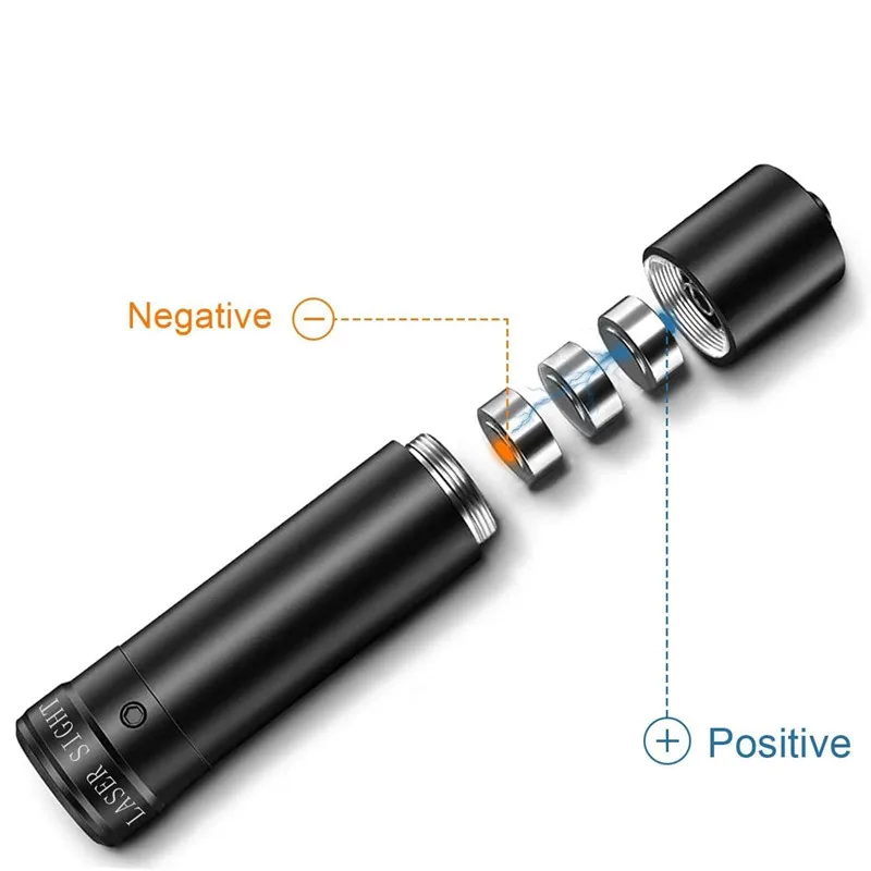 Mira láser roja con montaje en riel de 11 mm/20 mm con interruptor remoto para exteriores - imagen 4