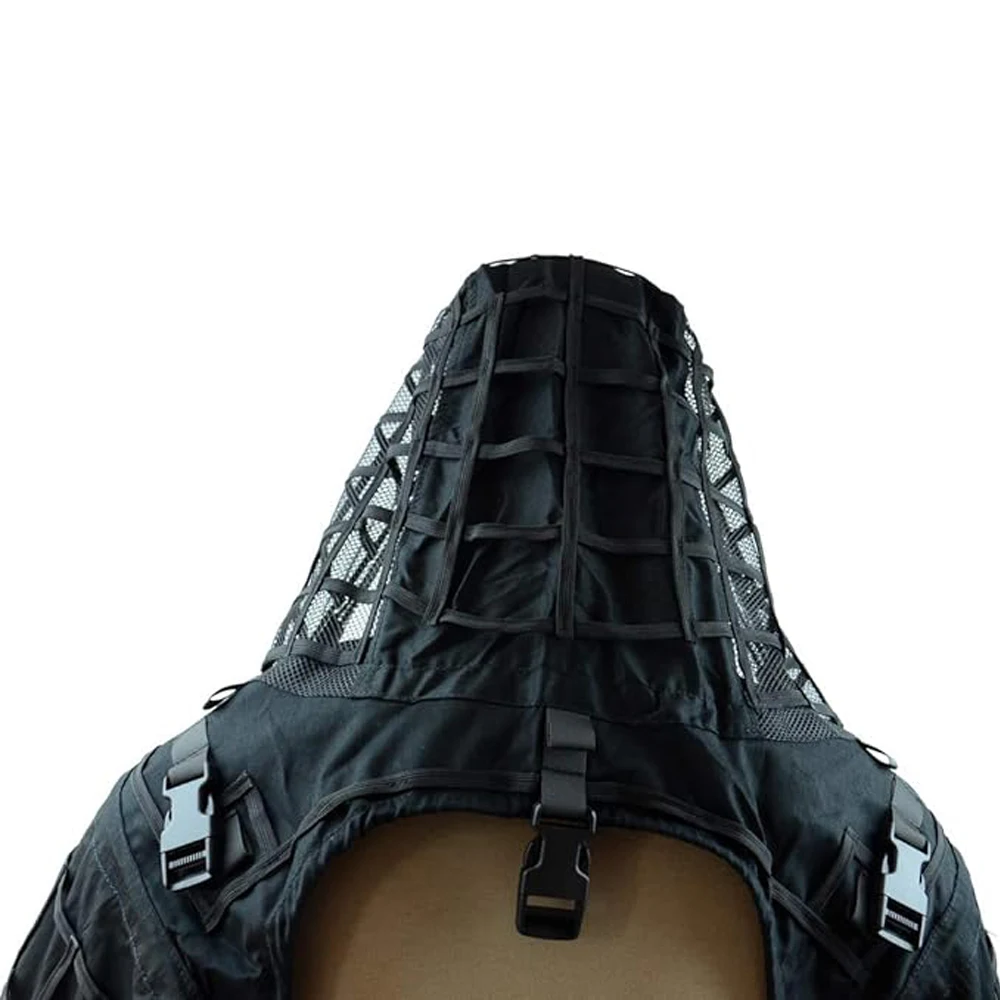 Ghillie Suit Foundation-abrigo táctico de francotirador, capuchas de Viper, ropa de camuflaje para Airsoft, Paintball, accesorios de caza, algodón - imagen 4