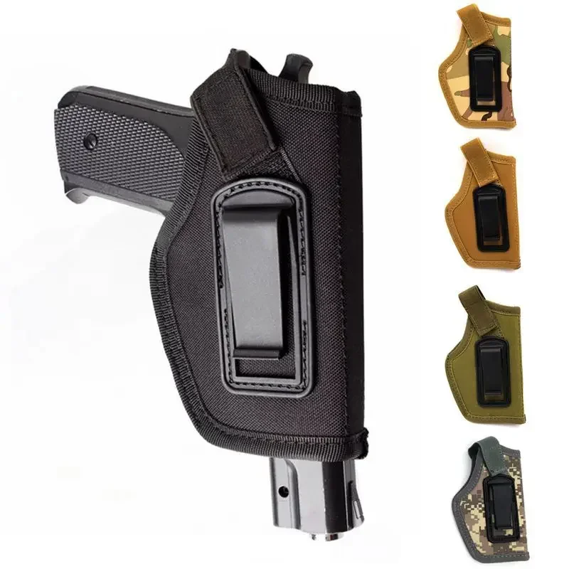 Funda táctica para caza al aire libre, bolsa para pistola oculta de nailon 1000D para Glock Sig Sauer Beretta Kahr Bersa IWB, herramienta para exteriores - imagen 2