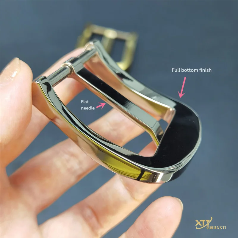 Hebilla de cinturón de titanio puro para hombre, hebilla de aguja, accesorios para cuero cabelludo, hebilla de cinturón de titanio sin óxido - imagen 4