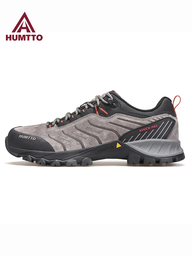 Zapatos de senderismo HUMTTO para hombre, zapatos de escalada para deportes al aire libre de invierno, zapatos para caminar, zapatillas de Trekking informales cálidas, botines para mujer - imagen 4