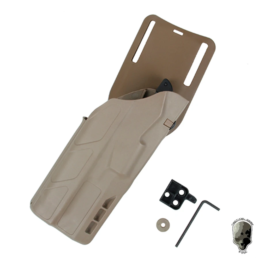 Funda para pistola táctica TMC 378 ALS, funda de ocultación, montaje QL para G17/19 con TLR1 X300U SF X300 - imagen 2