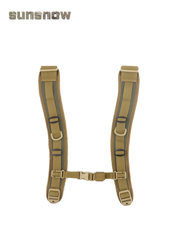 Mochila al aire libre Chaleco Cojín Descompresión Retrofit Correas de hombro reemplazables - imagen 3