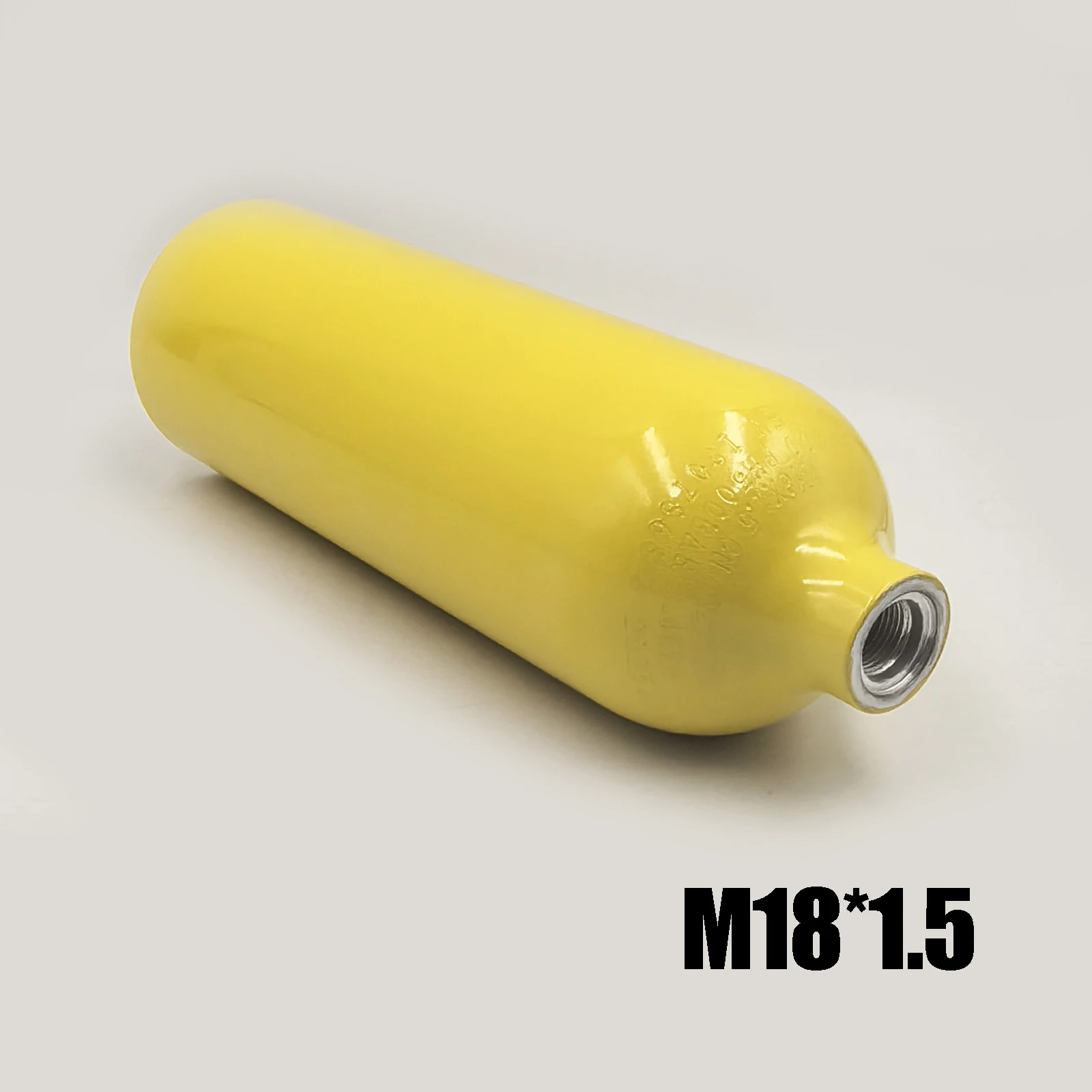 Tanque de aire comprimido para buceo, cilindro de botella de Gas de alta presión, 1L, 1000cc, 20MPa, 200bar, 3000psi, M18 x 1,5 - imagen 3