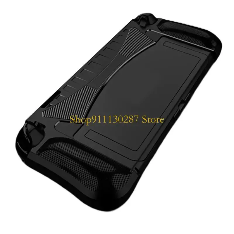 J1HC consola juegos carcasa a prueba arañazos accesorios juego funda protectora trasera con soporte para NS2 Gamepad - imagen 3