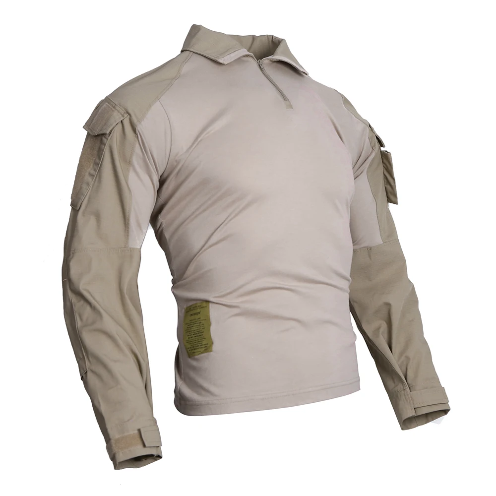 EmersonGear Camisas de combate G3 Ropa Caza Trekking Camisetas para hombre Tops Camisas Deportes KH - imagen 2