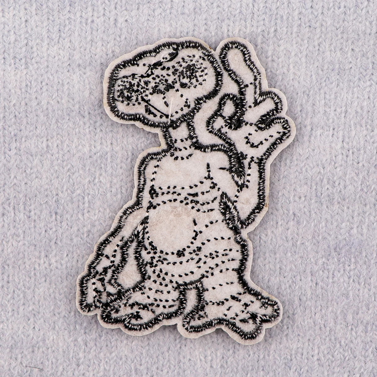 Parches divertidos de extraterrestre para ropa, parches bordados con plancha de dibujos animados para ropa, accesorio de apliques de rayas DIY - imagen 3