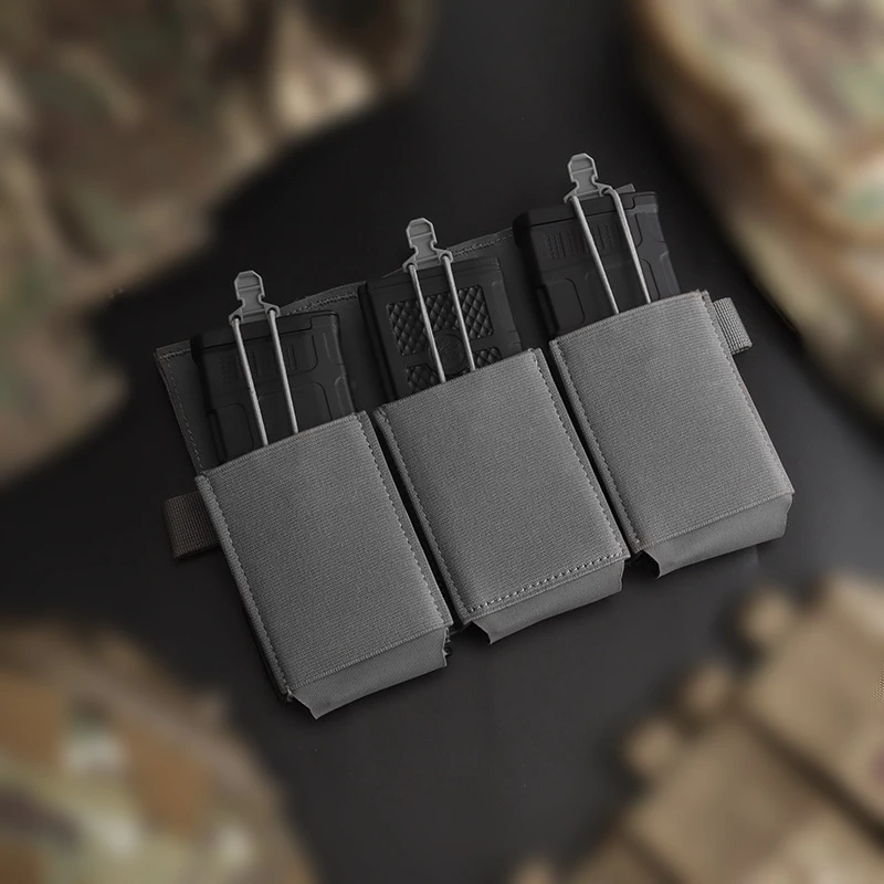 Portador magnético de triple rifle multiusos |   Portarrollos modular 3x AR |   Para la organización de equipos de supervivencia - imagen 3