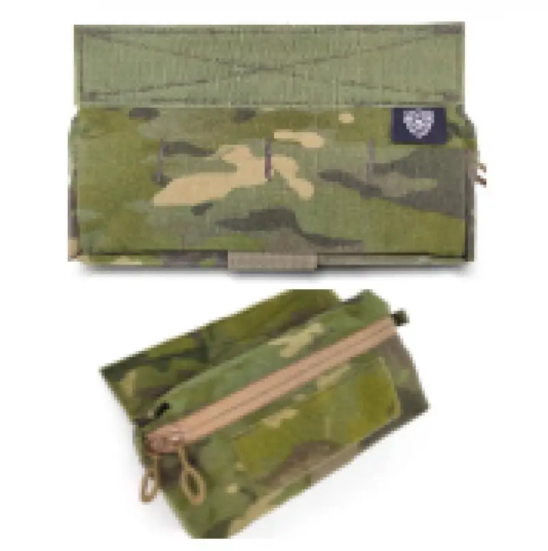 MCTP bolsa de caída de Airsoft de caza, Panel frontal, bolsa Abdominal para JPC AVS MK3, chaleco de caza táctico, aparejo de pecho - imagen 2