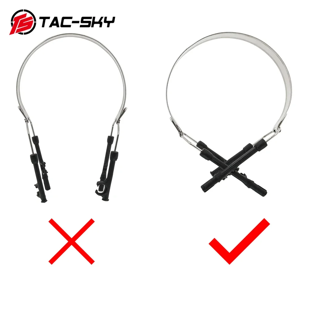 TAC-SKY Diadema reemplazable y extraíble compatible con auriculares tácticos COMTA I II III IV - imagen 5