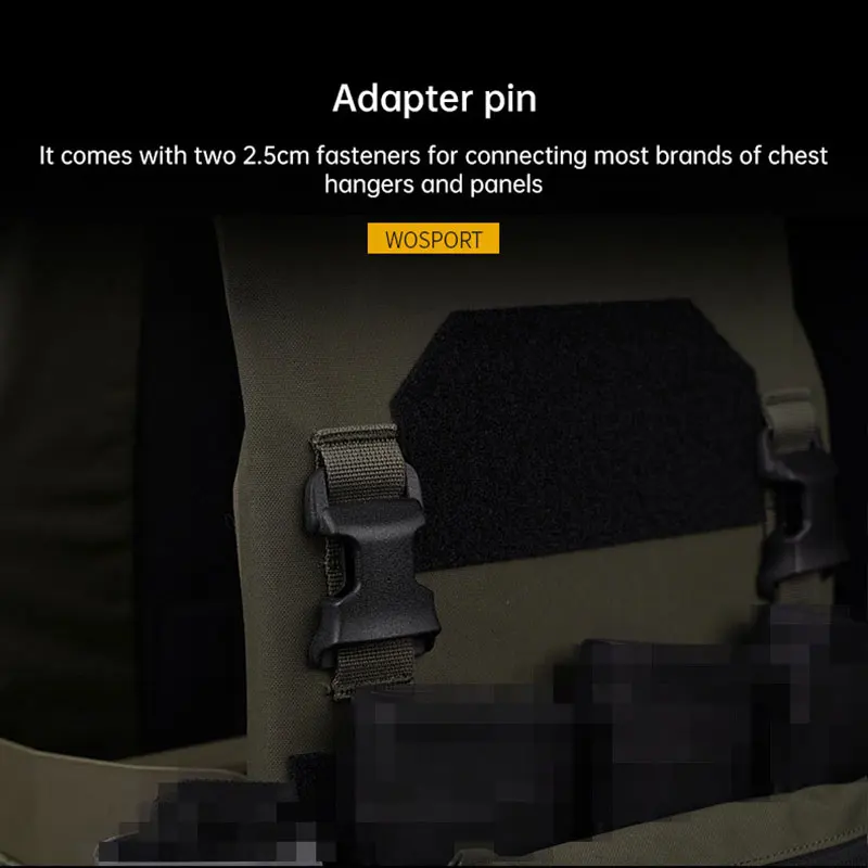 Conjunto de chaleco de combate militar ligero para AC-1, chaqueta de entrenamiento para juegos CS al aire libre, QASM, hebilla en el pecho, envoltura en la cintura, bolsa de almacenamiento de seguridad - imagen 3