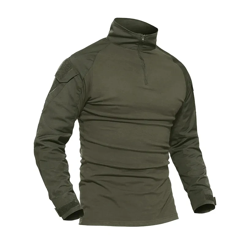 Trajes tácticos para hombre, ropa de Paintball al aire libre, uniforme de tiro, camisas de camuflaje de combate, rodilleras de carga, pantalones - imagen 2