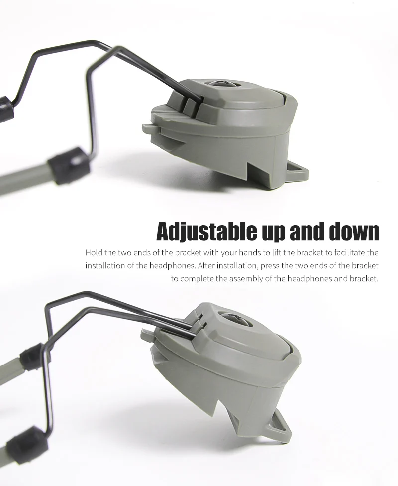 Accesorio para casco táctico FMA, adaptador de casco con riel de arco para montaje, versión Comtec TB334 - imagen 5