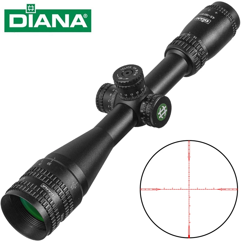 Mira táctica DIANA óptica ajustable con iluminación verde/roja - imagen 2