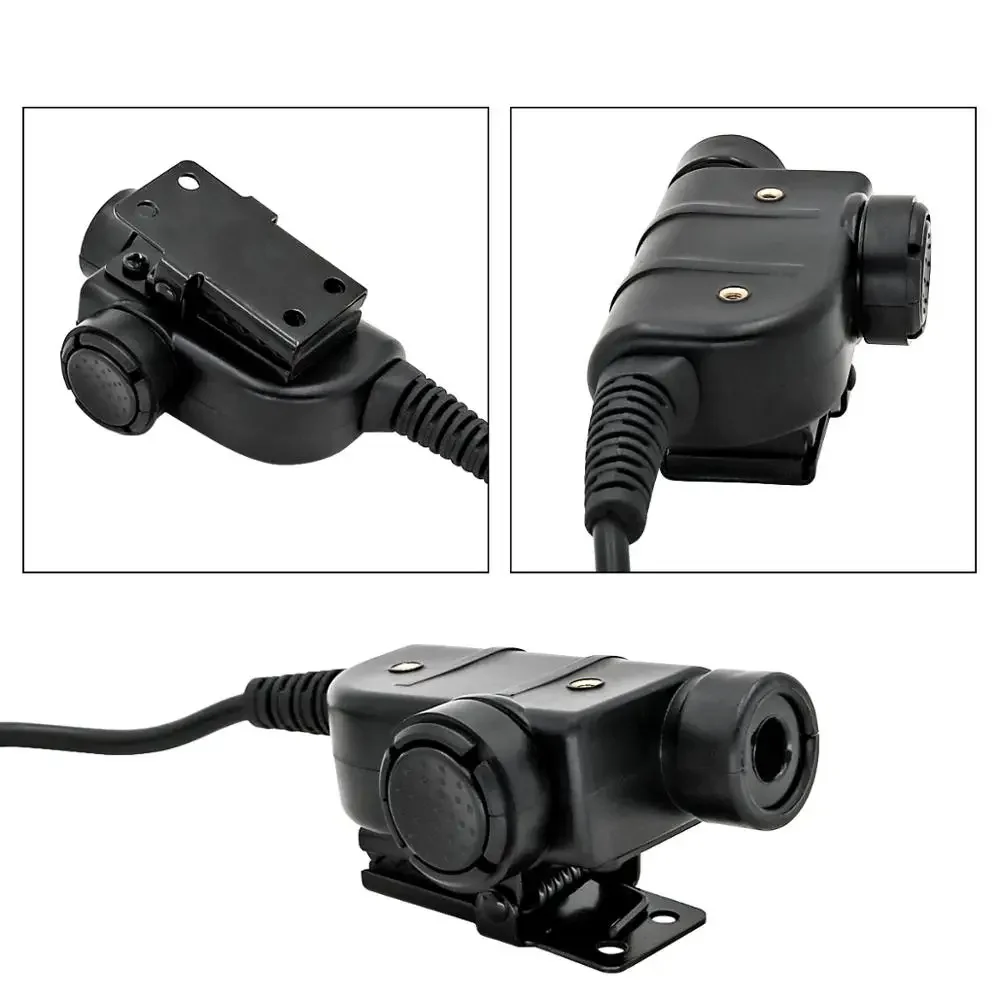 Walkie-talkie táctico TS TAC-SKY, adaptador PTT, Silynx Ptt, Compatible con Kenwood, enchufe Baofeng UV5R, UV82 - imagen 3