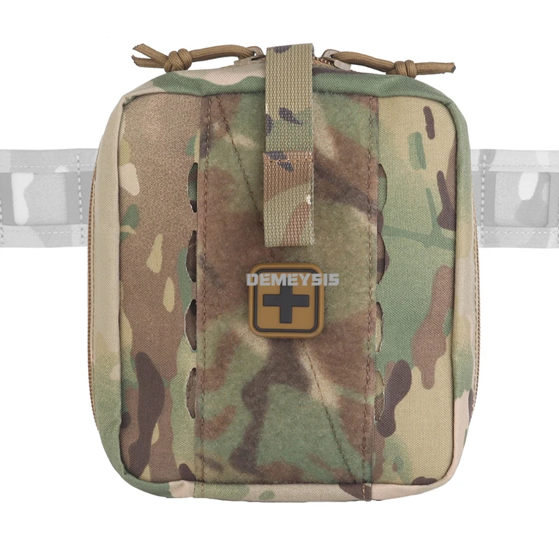 Bolsa médica táctica Molle, riñonera multifuncional médica para exteriores, senderismo, caza, Kit de emergencia, bolsa de accesorios de supervivencia - imagen 2