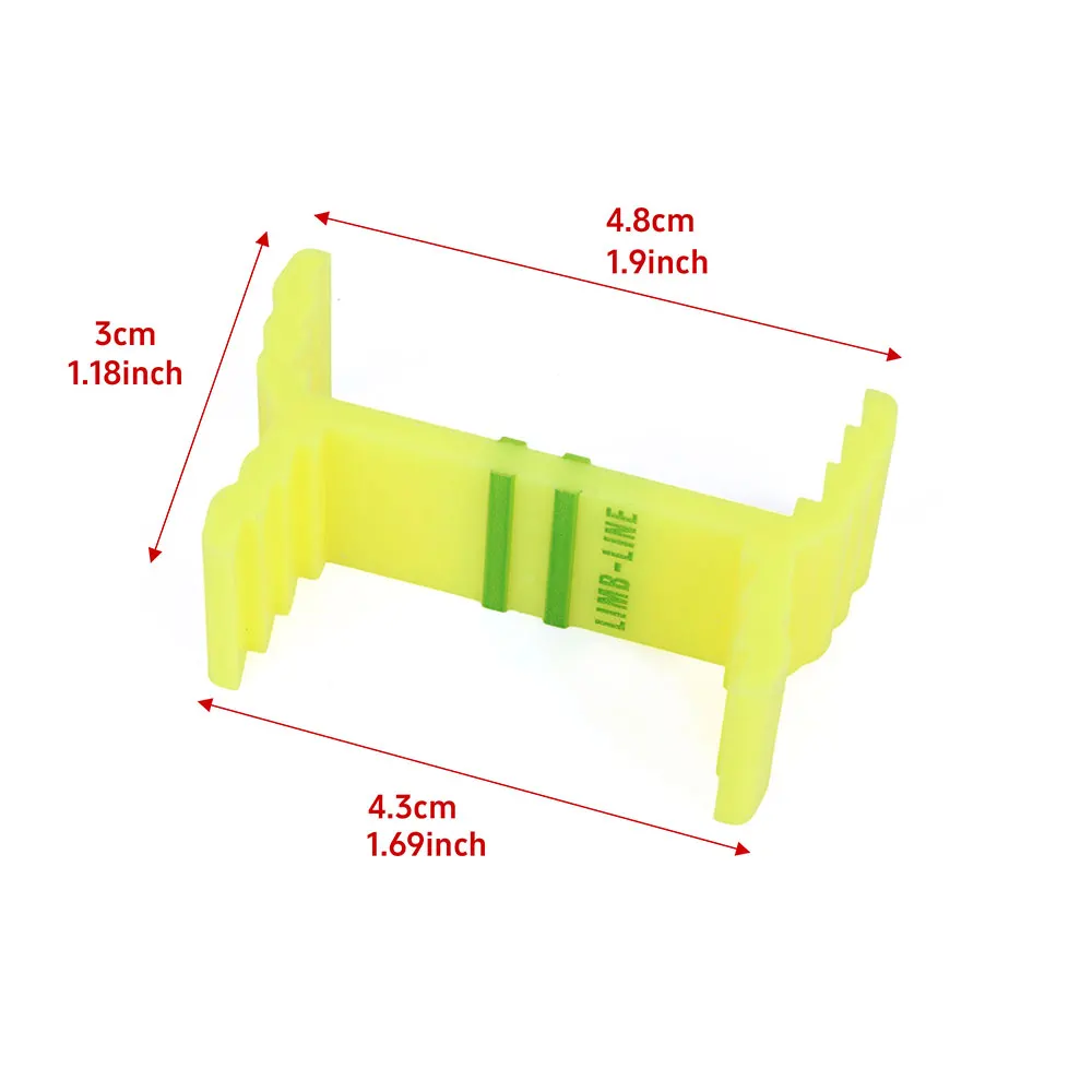4 Uds arco recurvo línea central extremidades de arco ajustables módulo de línea central Detector de calibración arco largo herramienta de tiro con arco - imagen 3