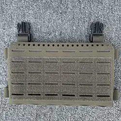Panel frontal táctico MK5 para chaleco con bolsillos cargadores