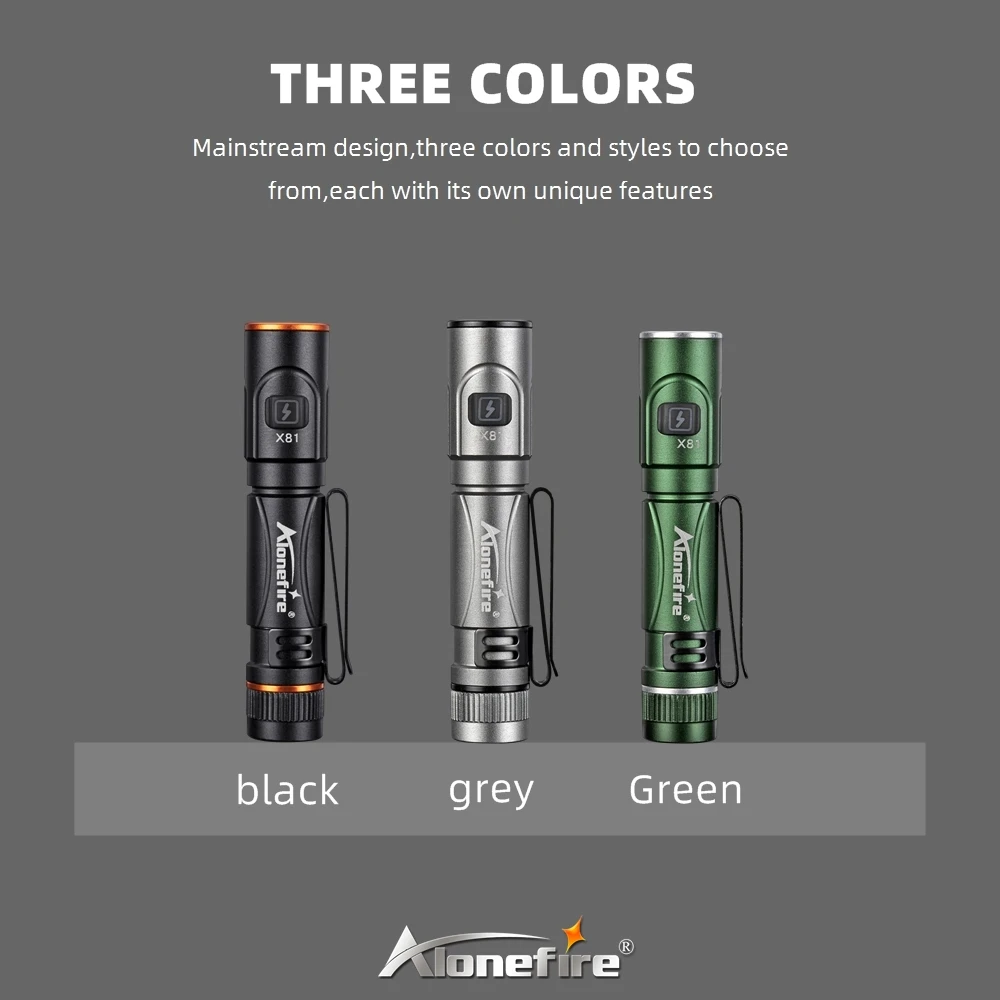 EDC Mini linterna con bolígrafo de alto brillo, imán recargable por USB, linterna de bolsillo pequeña para acampar al aire libre, senderismo, luz de iluminación de emergencia