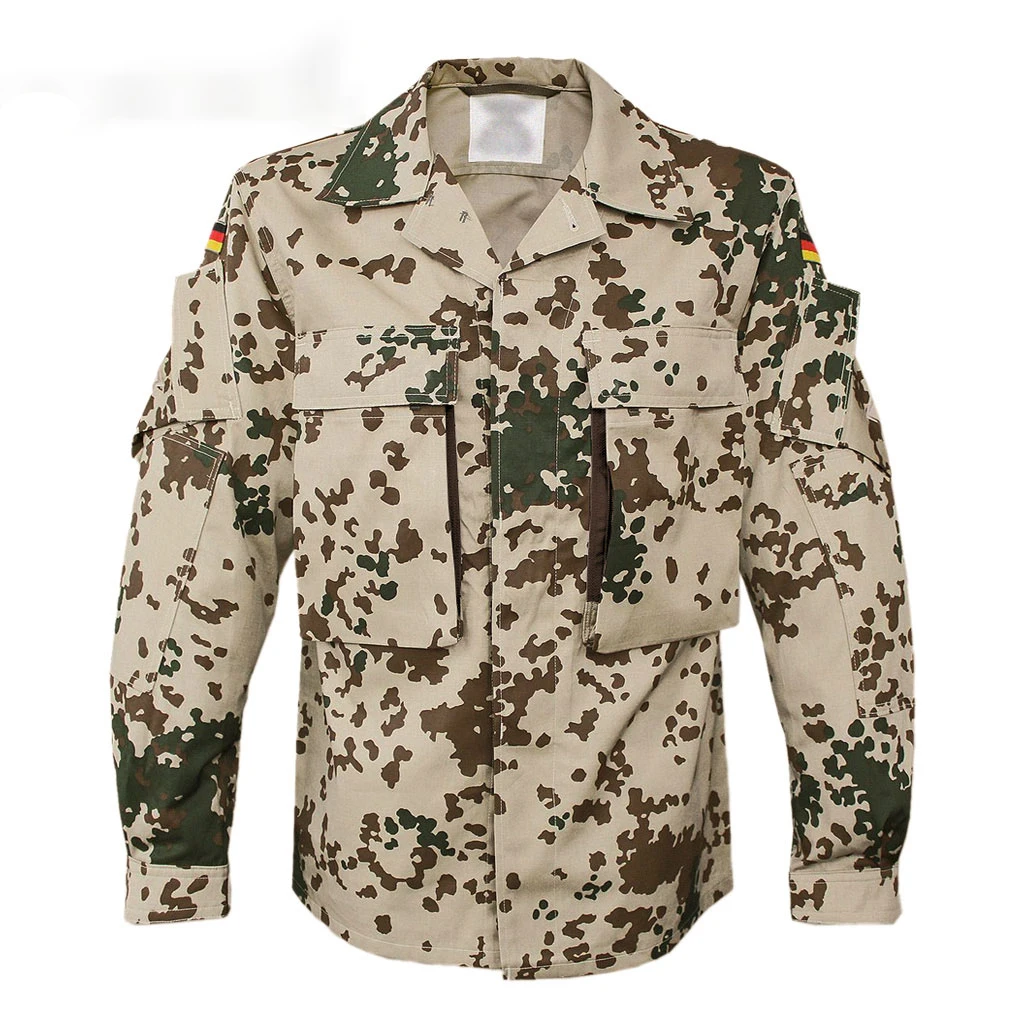 Chaqueta de entrenamiento de combate táctico alemán Jungle Desert Ksk, camiseta, chaqueta superior - imagen 3