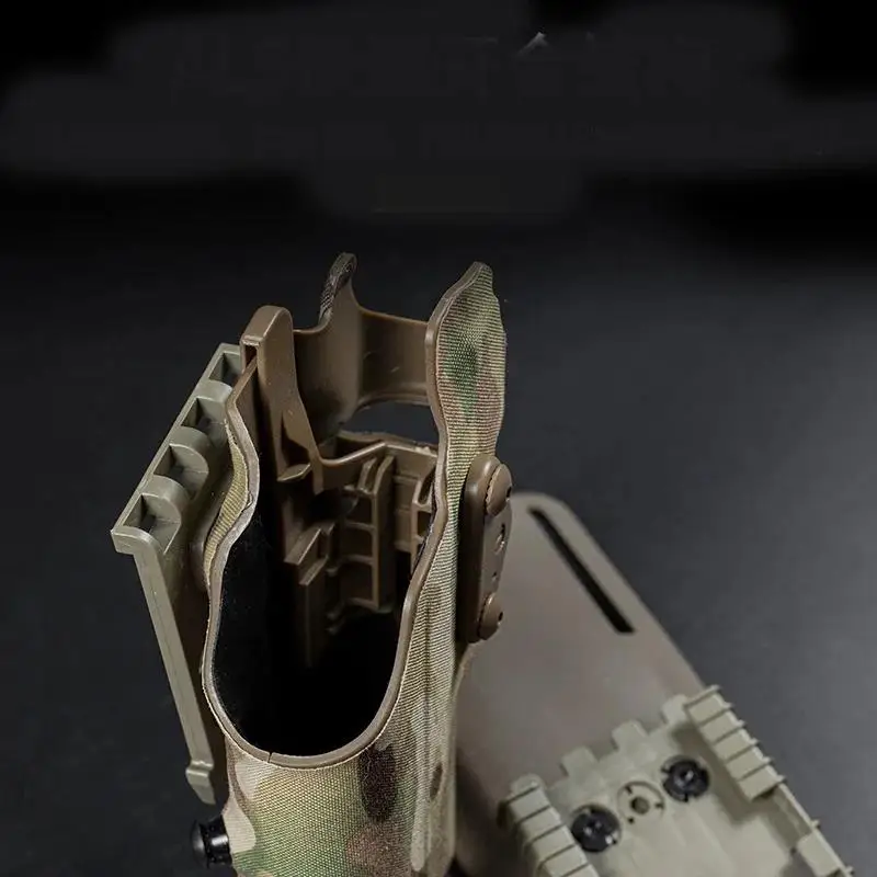 Funda táctica 6354DO para G17 + X300 ARC, juego de accesorios de placa de presión baja, mallas de cintura de liberación rápida para caza Airsoft ALS - imagen 4