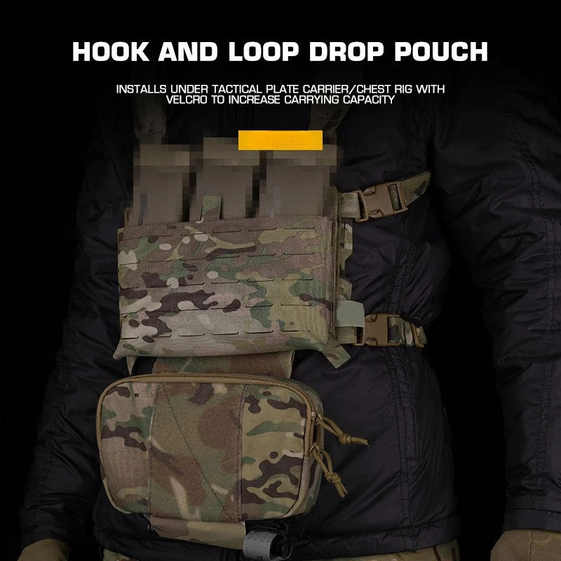 Bolsa táctica pequeña multiusos para tareas, bolsa de caza, riñonera, accesorios para sistema Molle de montañismo, equipo para deportes al aire libre - imagen 5