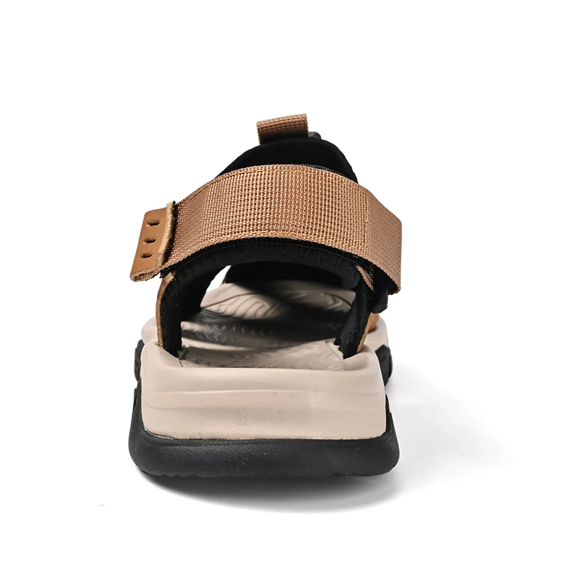 CAMSSOO, zapatos para exteriores para hombre, zapatos acuáticos transpirables de verano, sandalias de malla de aire de goma para hombre, zapatillas de playa de secado rápido - imagen 3