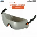 Silver plated goggle