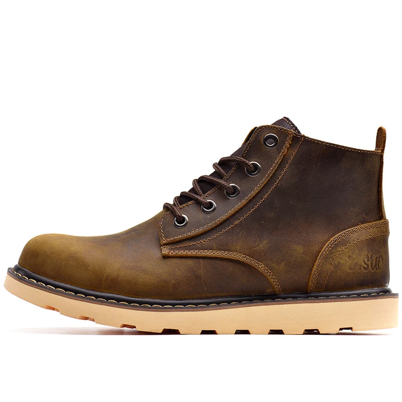 KOWM-Zapatillas de senderismo impermeables antideslizantes para hombre y mujer, zapatos informales para caminar, calzado de invierno, botas de caza - imagen 5