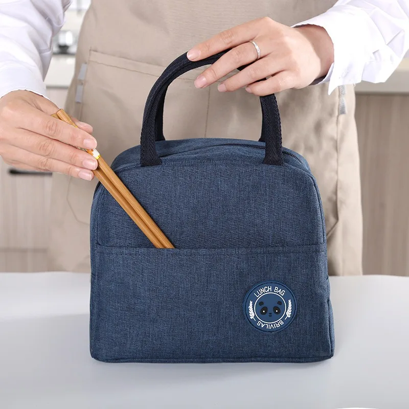 Bolsa refrigeradora portátil para niños, fiambrera con aislamiento térmico, bolsa de Picnic para alimentos, regalo, 1 Uds. - imagen 5