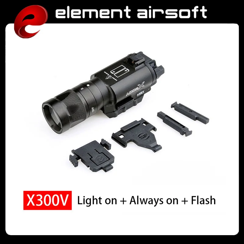 Element TR-1 Linterna táctica de riel con láser estroboscópico - imagen 5