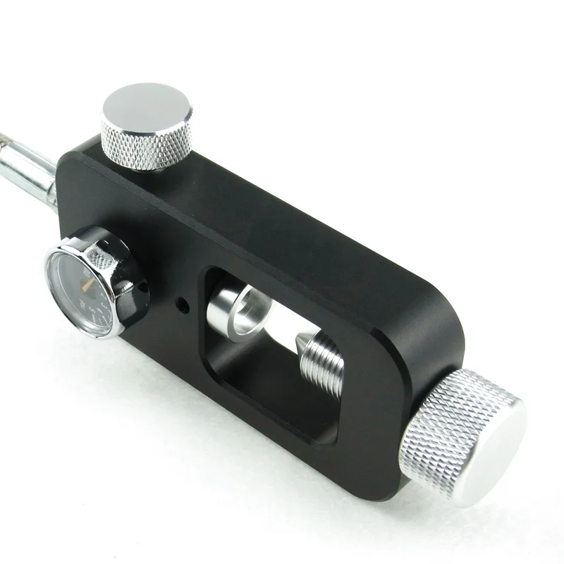 Estación de recarga de llenado de buceo, adaptador de carga de 4500 PSI para llenar tanques de aire del cilindro de buceo con manómetro de manguera - imagen 4