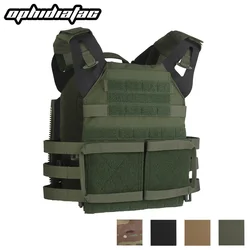 OPHIDIANTAC JPC2.0 Chaleco de entrenamiento de paintball transpirable de liberación rápida airsoft ajustable transpirable caza al aire libre protección del pecho