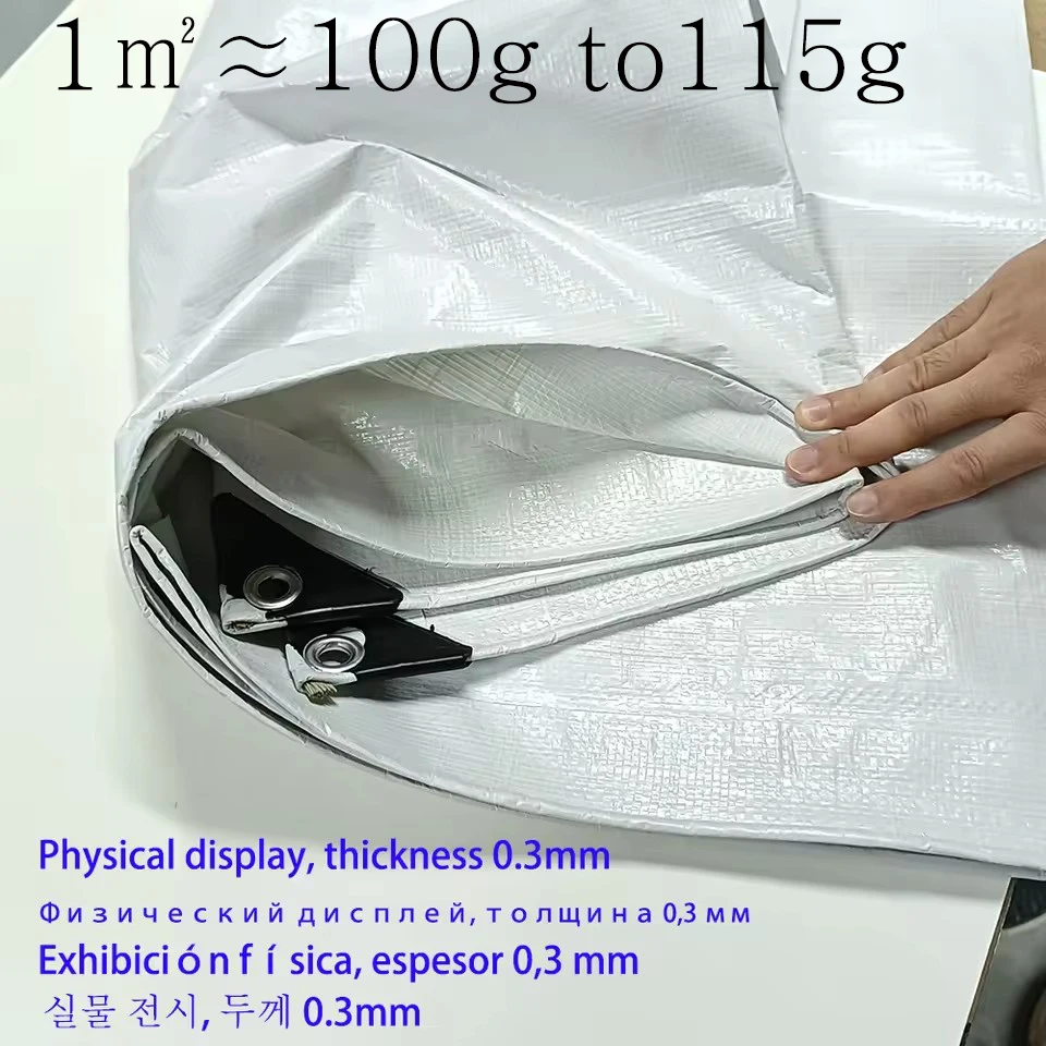 Lona grande personalizada 3x5 6 4 8m * 8 10 12 vela parasol tienda al aire libre toldo campamento lona impermeable bloqueo Uv cubierta de lluvia dosel - imagen 5