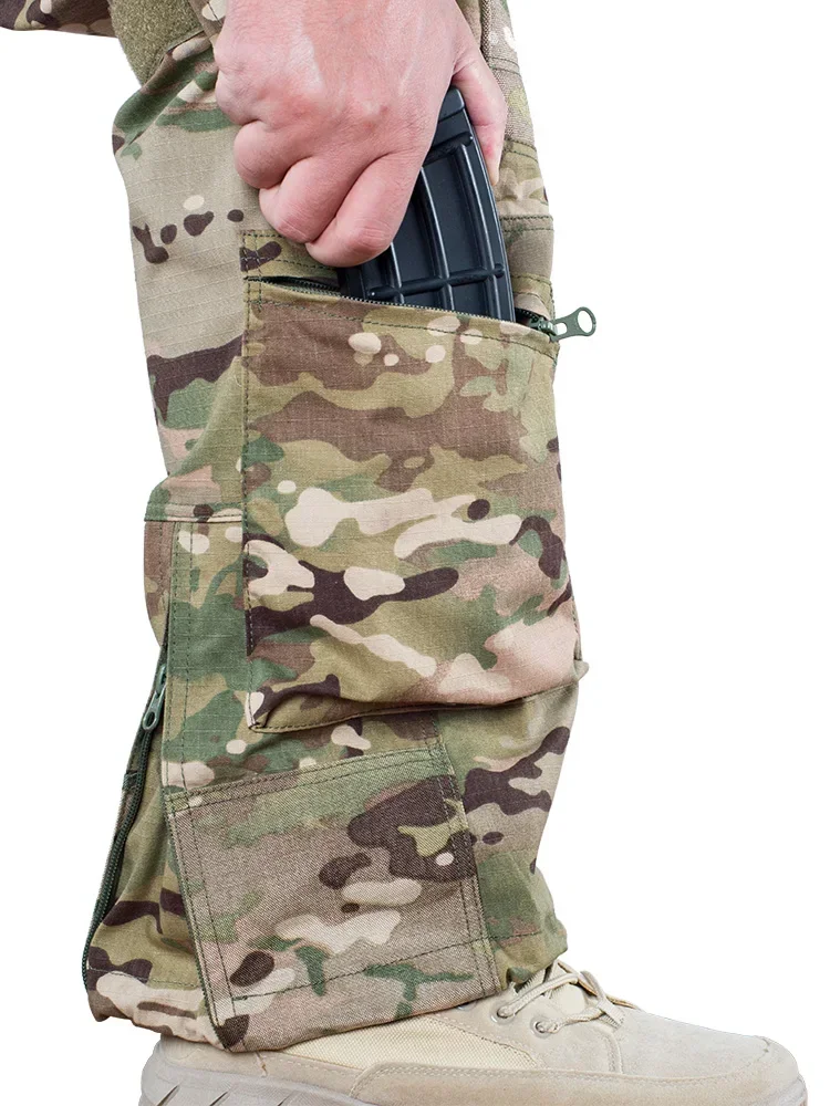 Uniforme táctico de servicio especial KSK, traje multiterror MC, pantalones superiores de combate GSG9 - imagen 3