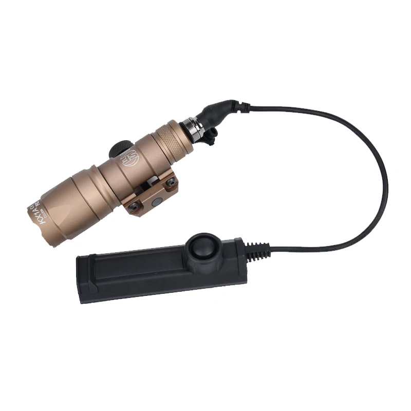 SureFire-linterna táctica para arma Airsoft, M300, M600U, M300C, Rifle AR15, botón de luz LED, interruptor remoto - imagen 4