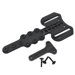 Accesorios para funda de pistola de caza, adaptador de caída de pierna, adaptador de funda para cinturón táctico ajustable para Glock 17 19 M9 1911 USP P226