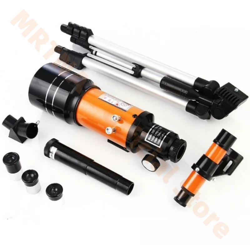 Telescopio astronómico profesional, binoculares de largo alcance, potente Monocular, visión nocturna, Zoom 150X, HD, Star Moon