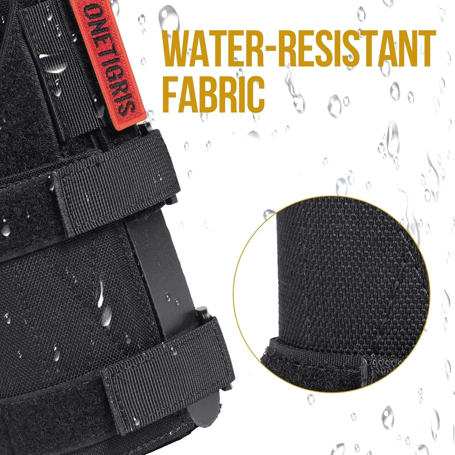 Funda para pistola ONETIGRIS, funda para pistola para diestros para la mayoría de pistolas compactas de tamaño mediano y completo, 1911 Glock17/19/20/21 M & P Shield de 9mm - imagen 4